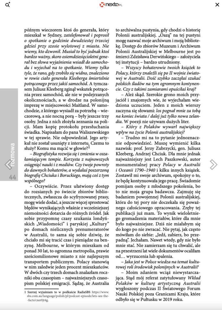 Odra - Regina Wasiak-Taylor